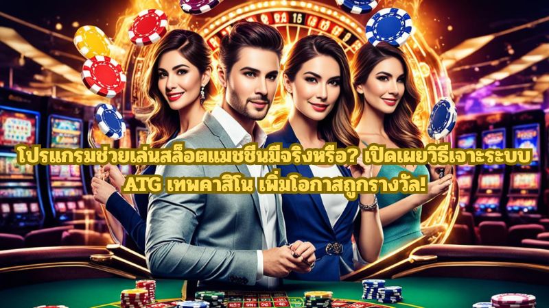 โปรแกรมช่วยเล่นสล็อตแมชชีนมีจริงหรือ? เปิดเผยวิธีเจาะระบบ ATG เทพคาสิโน เพิ่มโอกาสถูกรางวัล!