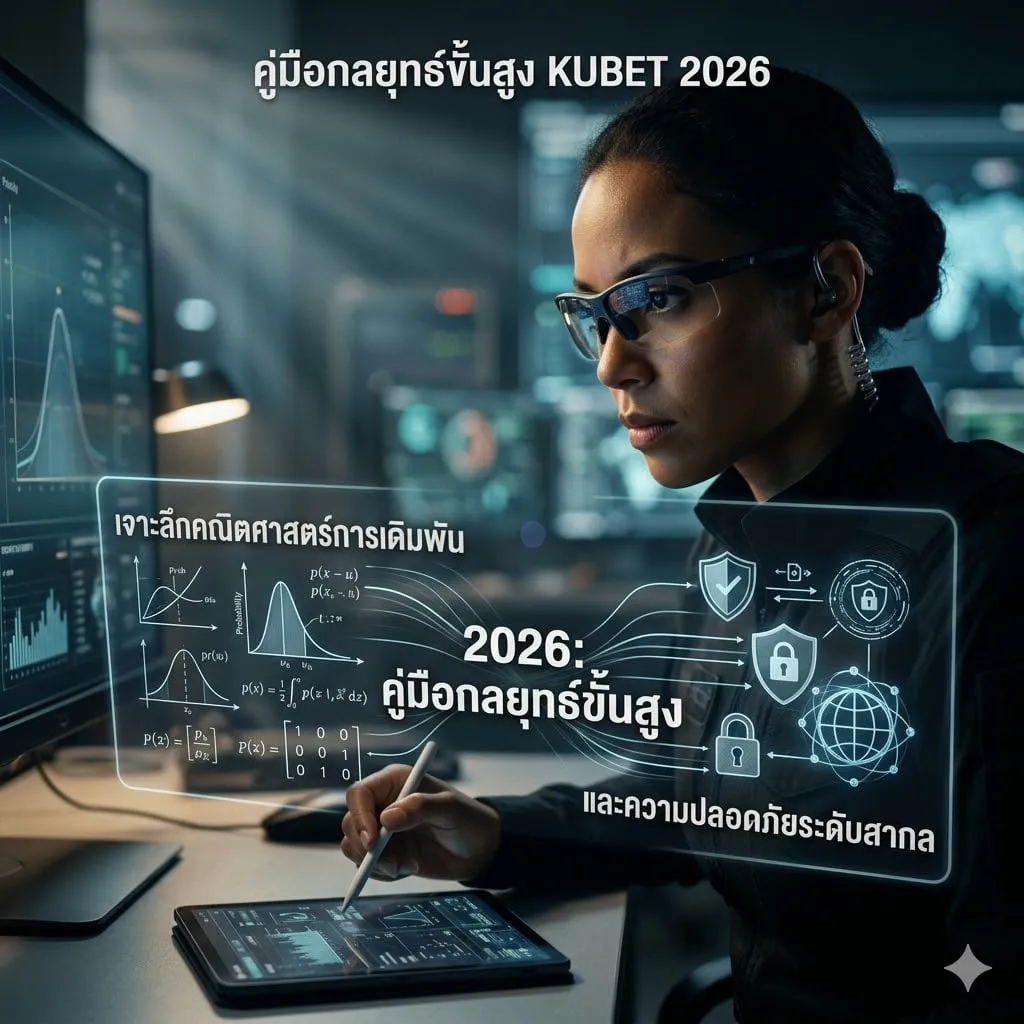 คู่มือกลยุทธ์ขั้นสูง KUBET 2026: เจาะลึกคณิตศาสตร์การเดิมพันและความปลอดภัยระดับสากล